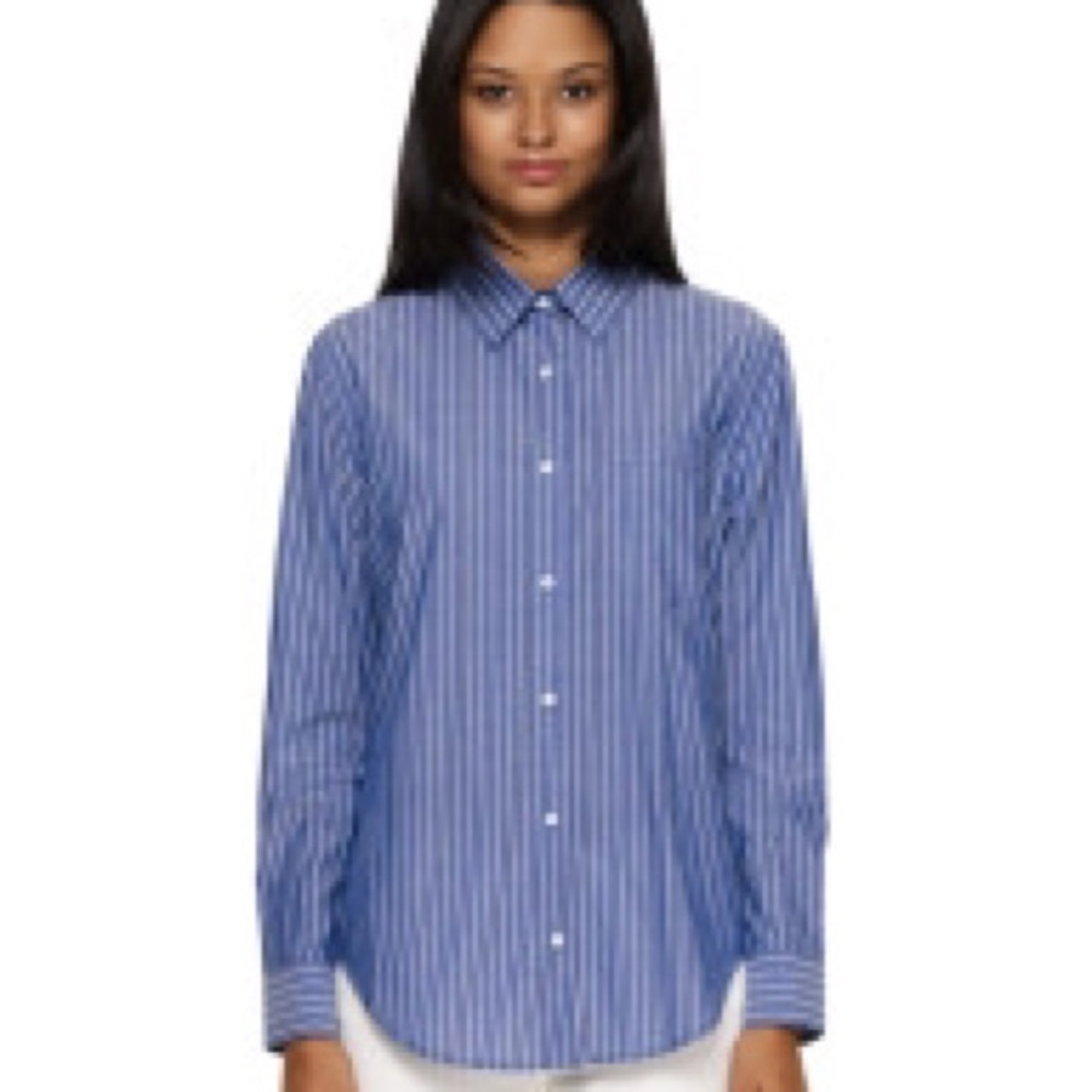 Club Monaco 'Carter' Striped Button Up Shirt